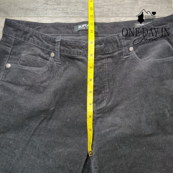 Buffalo David Bitton Supreme Mid Rise Skinny Corduroy Pants Size 8 - Picture 4 of 6